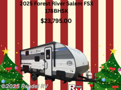 New 2025 Forest River Salem FSX 178BHSK available in Rice, Texas
