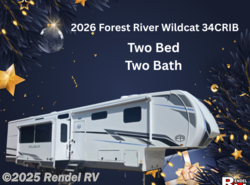 New 2026 Forest River Wildcat 34CRIB available in Rice, Texas
