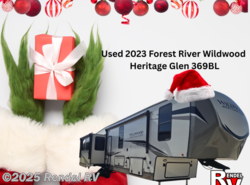 Used 2023 Forest River Wildwood Heritage Glen 369BL available in Rice, Texas