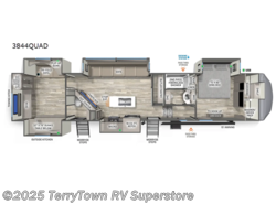 New 2026 Forest River Sandpiper 3844QUAD available in Grand Rapids, Michigan