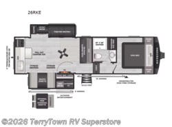 New 2026 Keystone Cougar Half-Ton 26RKE available in Grand Rapids, Michigan