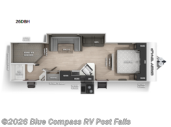 Used 2022 Forest River Cherokee Grey Wolf 26DBH available in Post Falls, Idaho