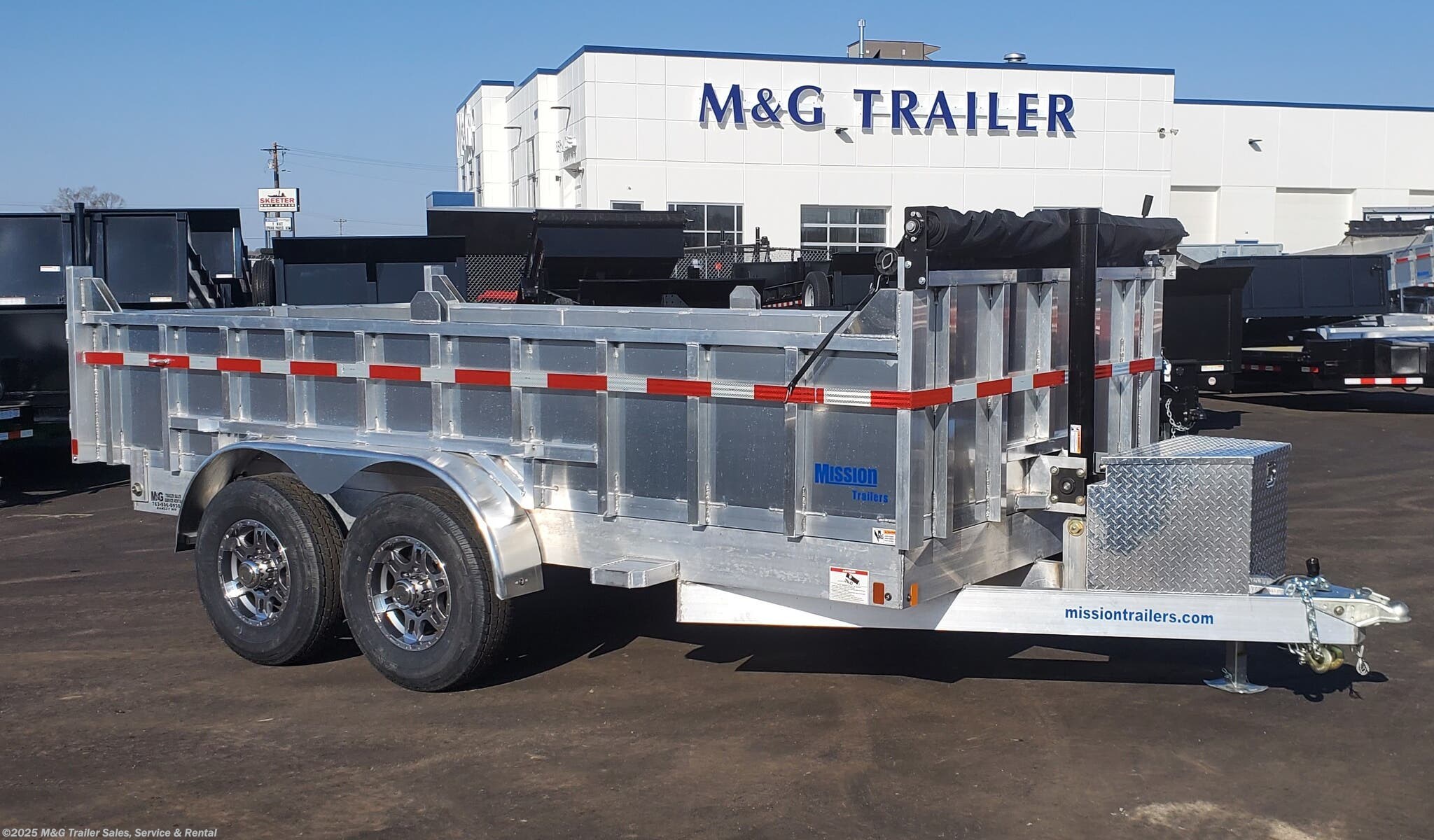 Dump Heavy Duty Mission Trailers Aluminum K Dump Trailer