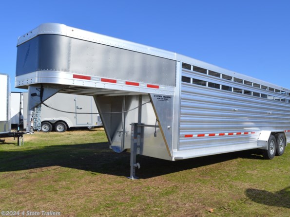 2023 Featherlite 6'7" X 24' X 6'6" STOCK TRAILER available in Fairland, OK