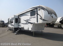 Used 2012 Keystone Raptor 410LEV Garage Unit/ Ramp Door Patio Pkg/ Three Sli available in Turlock, California