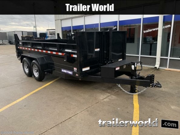 2024 Sure-Trac 82 IN x 14 HD Low Profile Dump Trailer  14K Telesc available in Bowling Green, KY