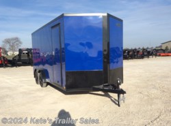 2024 Cross Trailers 7.5X16' Enclosed Cargo Trailer 12"+Tall Spare Tire