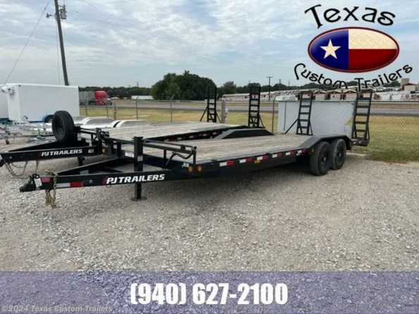 2023 PJ Trailers 24'X6" Channel Equipment Super Wide available in Decatur, TX