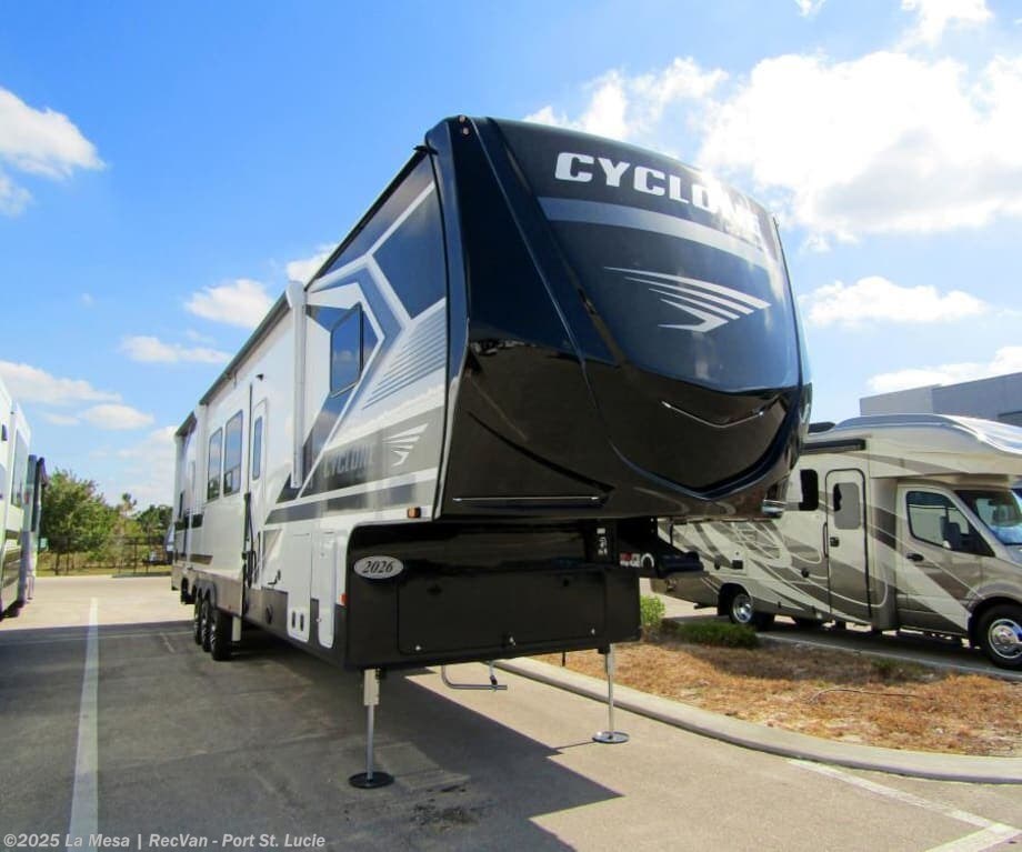 New 2026 Heartland Cyclone 3914 available in Port St. Lucie, Florida