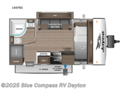 New 2025 Jayco Jay Feather Micro 166FBS available in New Carlisle, Ohio