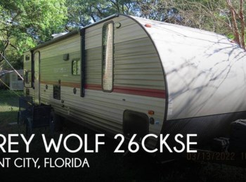 Used 2018 Forest River Grey Wolf 26CKSE available in Plant City, Florida