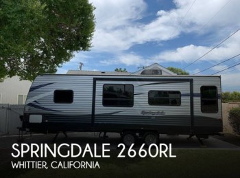 Used 2018 Keystone Springdale 2660RL available in Whittier, California