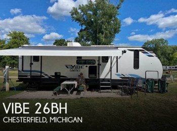 Used 2022 Forest River Vibe 26bh available in Chesterfield, Michigan