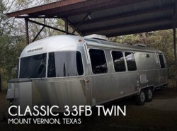 Used 2018 Airstream Classic 33FB Twin available in Mount Vernon, Texas