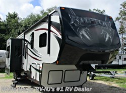 Used 2015 Keystone Raptor 395LEV Triple Slide King Bed Rear 12' Garage available in Williamstown, New Jersey