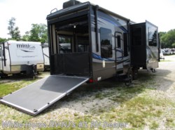 Used 2016 Keystone Fuzion 371 Triple Slide, Rear 11' Garage w/ Patio Deck available in Williamstown, New Jersey