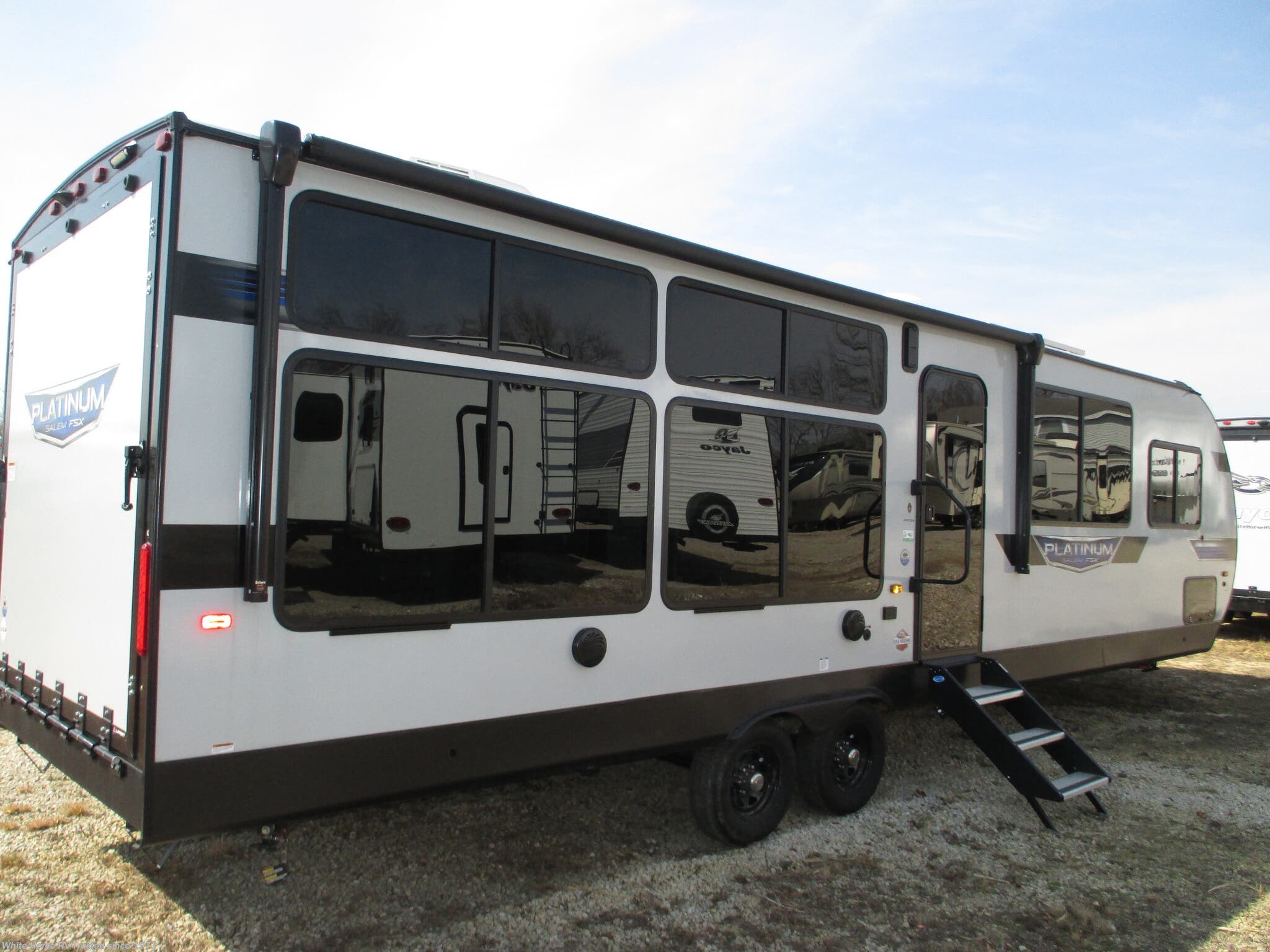 Used 2024 Forest River Salem FSX 30VCVIEW Hidden Mid-Bunk, Cargo & Rear Patio Ramp available in Williamstown, New Jersey