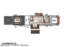 New 2019 Forest River Cherokee Wolf Pack 325PACK13 available in Jacksonville, Florida