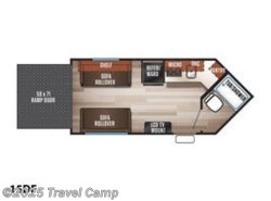New 2019 Forest River Cherokee Wolf Pup 15DF available in Jacksonville, Florida