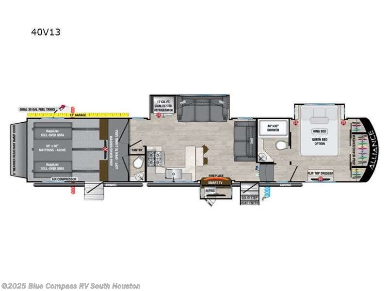 2022 Alliance RV Valor 40V13