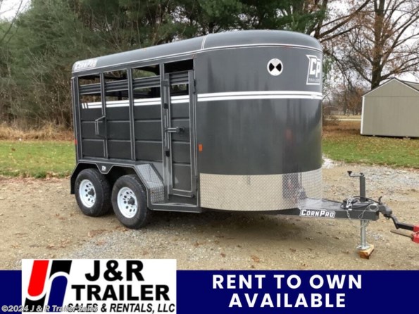 2024 CornPro 12' Stock Trailer 7K GVWR available in Orrville, OH