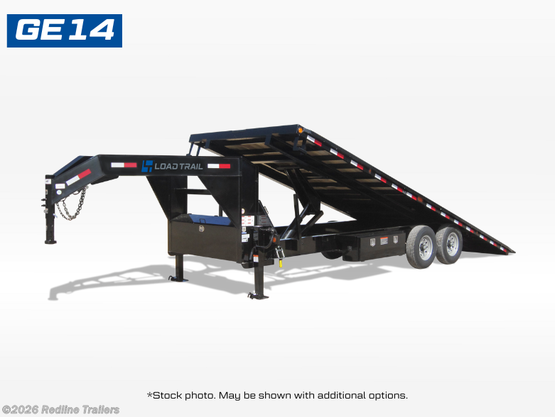 2025 Load Trail GE 102" x 28' Tandem Gooseneck Equipment Tilt Deck Tr
