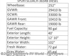 New 2021 Coachmen Sportscoach available in Fort Myers, Florida
