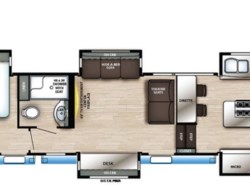 Used 2021 Forest River RiverStone 391FSK available in Bunker Hill, Indiana