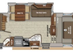 Used 2019 Jayco Eagle 26BHX available in Bunker Hill, Indiana