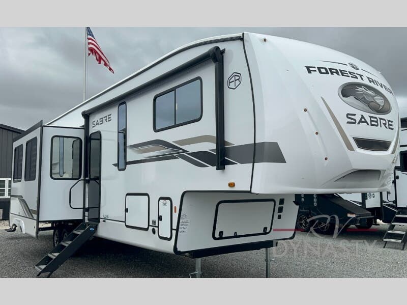 New 2025 Forest River Sabre 38DBL available in Bunker Hill, Indiana