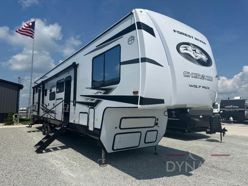 New 2026 Forest River Cherokee Wolf Pack 365PACK15.5 available in Bunker Hill, Indiana