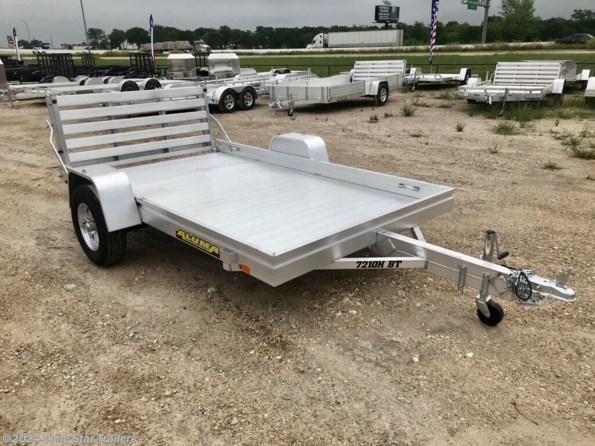 2023 Aluma 7210H |  BT Utility | 1-3.5k Axle | Bi-Fold Gate available in Lacy Lakeview, TX
