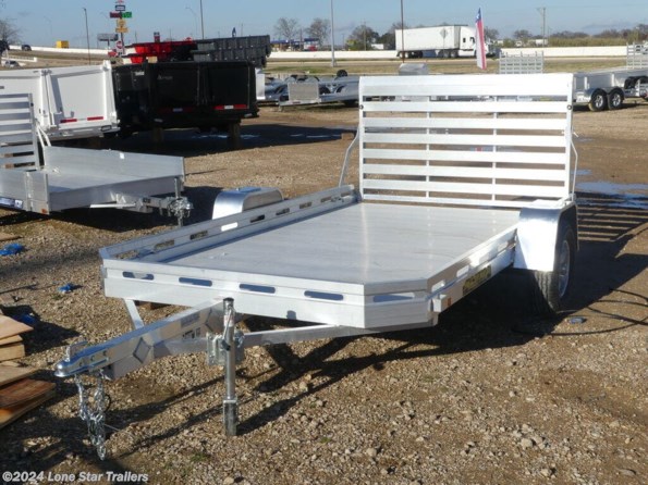 2024 Aluma 7712H |  Utility | 1-3.5k Axle | Gate available in Lacy Lakeview, TX