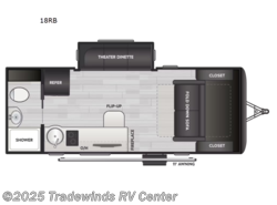 New 2026 Keystone Reign 18RB available in Clio, Michigan