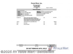 New 2026 Forest River IBEX 16MBJ available in Bath, Pennsylvania