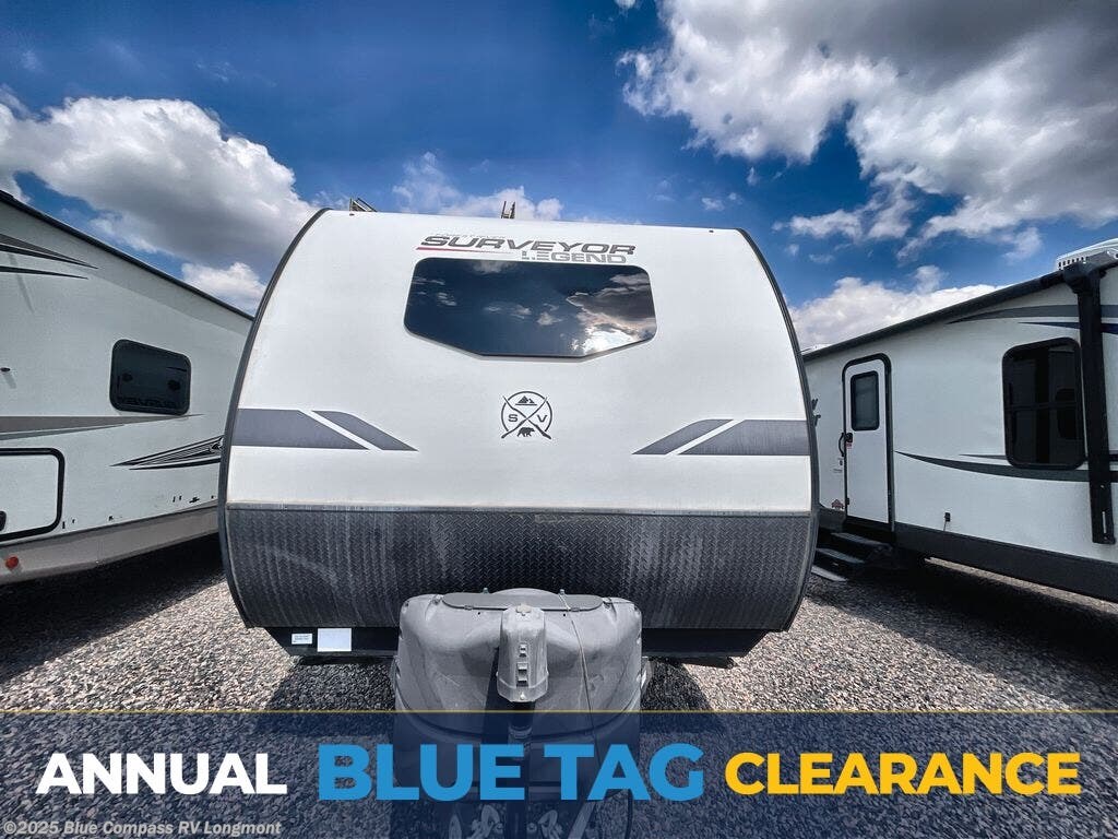 Used 2022 Forest River Surveyor Legend 240BHLE available in Longmont, Colorado