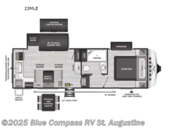 Used 2025 Keystone Cougar Half-Ton 23MLE available in St. Augustine, Florida