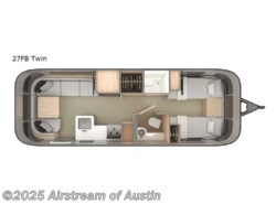 Used 2019 Airstream Globetrotter 27FB Twin available in Buda, Texas