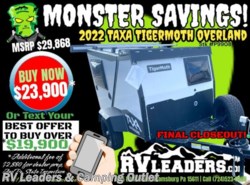 New 2022 Taxa TigerMoth Tiger Moth Overland Edition available in Adamsburg, Pennsylvania