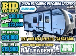 New 2024 Palomino PaloMini 186RBS available in Adamsburg, Pennsylvania