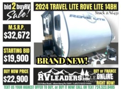 New 2024 Travel Lite Rove Lite 14BH available in Adamsburg, Pennsylvania