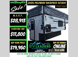 New 2024 Palomino Backpack Edition SS 1200 available in Adamsburg, Pennsylvania