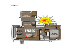 New 2026 Outdoors RV Glacier Peak Mountain Series F26RDS available in Adamsburg, Pennsylvania