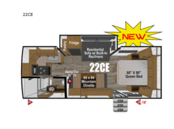 New 2026 Outdoors RV Timber Ridge Mountain Series 22CE available in Adamsburg, Pennsylvania