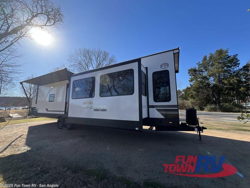 New 2025 Forest River Sandpiper Destination Trailers 388JW available in San Angelo, Texas