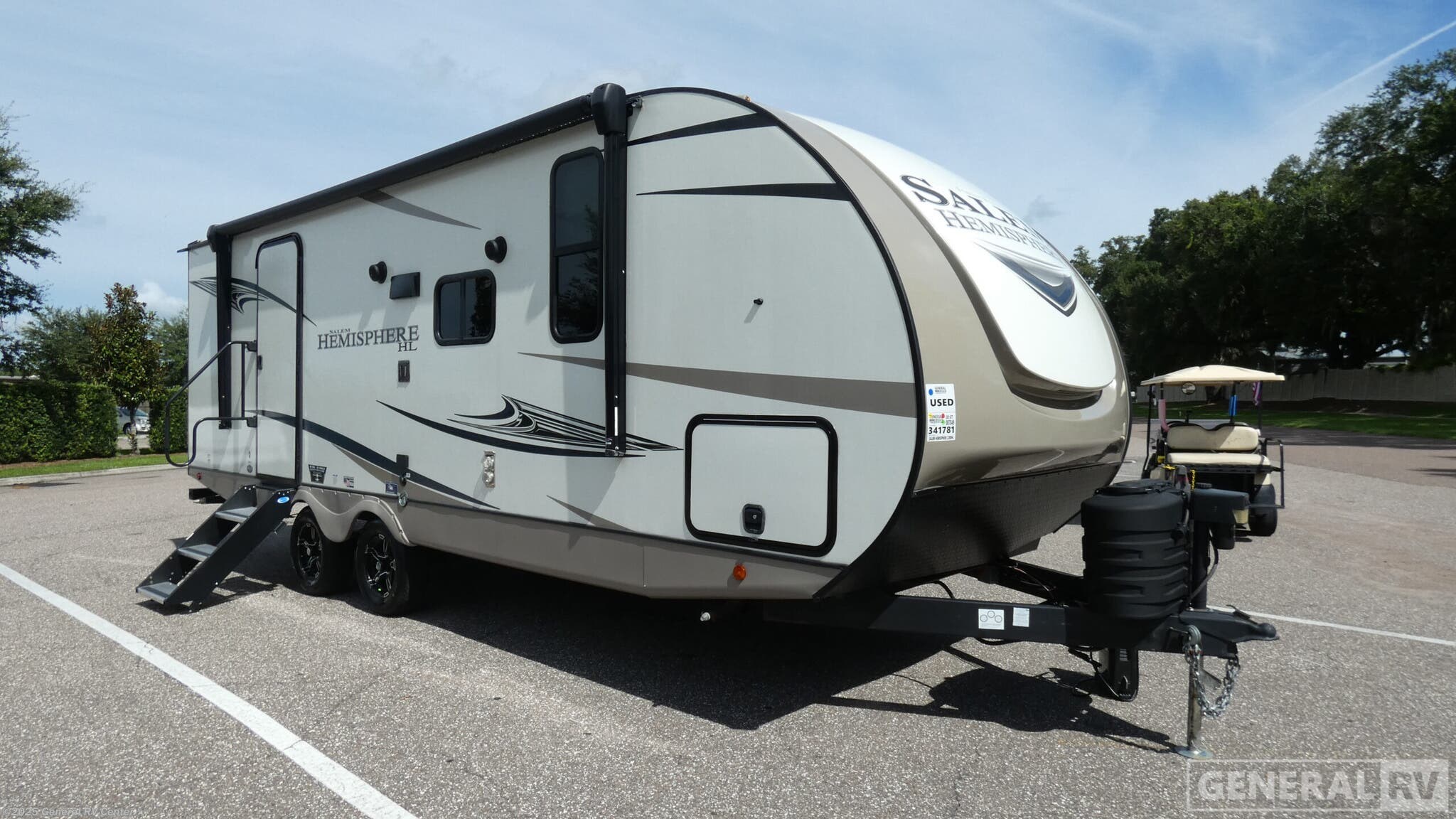 Used 2021 Forest River Salem Hemisphere Hyper Lyte 22RBHL available in Dover, Florida
