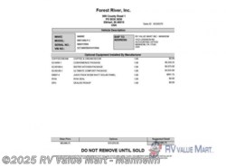 New 2026 Forest River Sabre 33RLP available in Manheim, Pennsylvania