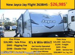 New 2025 Jayco Jay Flight SLX 263BHS available in Cross City, Florida