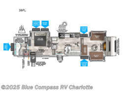 Used 2025 Forest River Salem Hemisphere Elite 36FL available in Concord, North Carolina