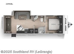 New 2022 Forest River Cherokee Grey Wolf Black Label 23MKBL available in Lagrange, Georgia